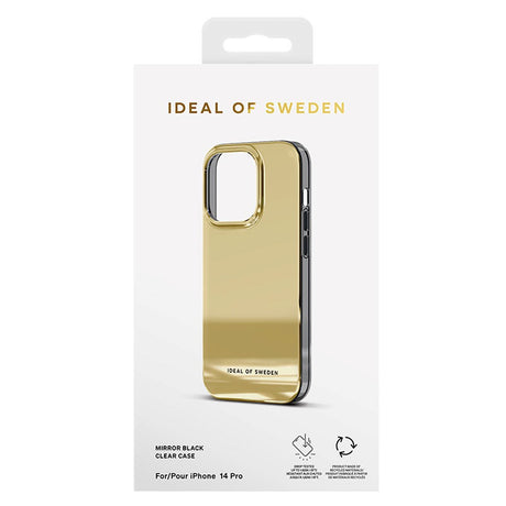 iDeal Of Sweden iPhone 14 Pro Mirror Cover - Mirror Gold