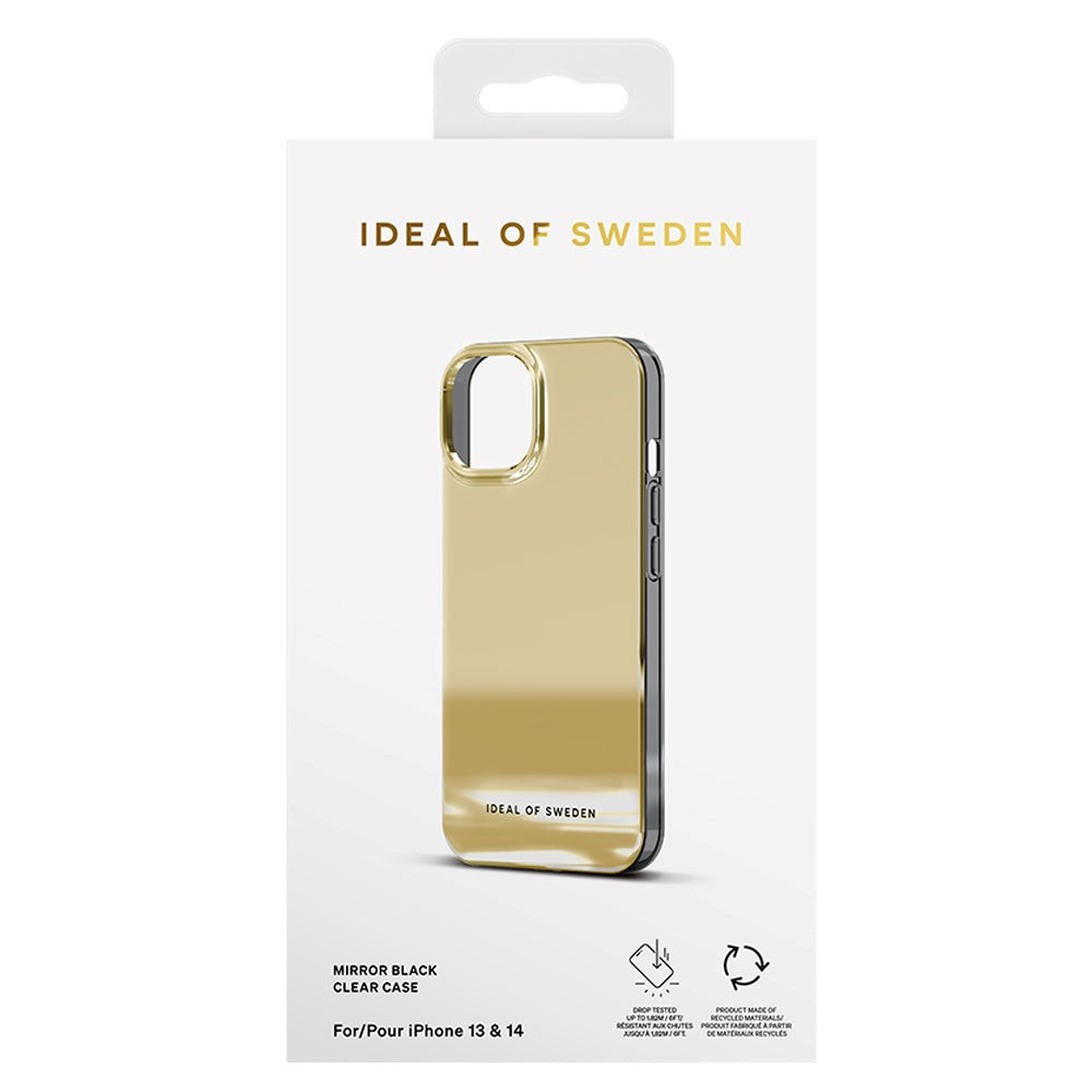 iDeal Of Sweden iPhone 14 / 13 Mirror Cover - Mirror Gold