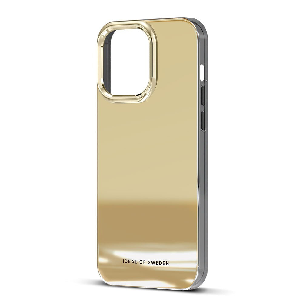 iPhone 15 Pro Max iDeal Of Sweden Mirror Cover - Mirror Gold