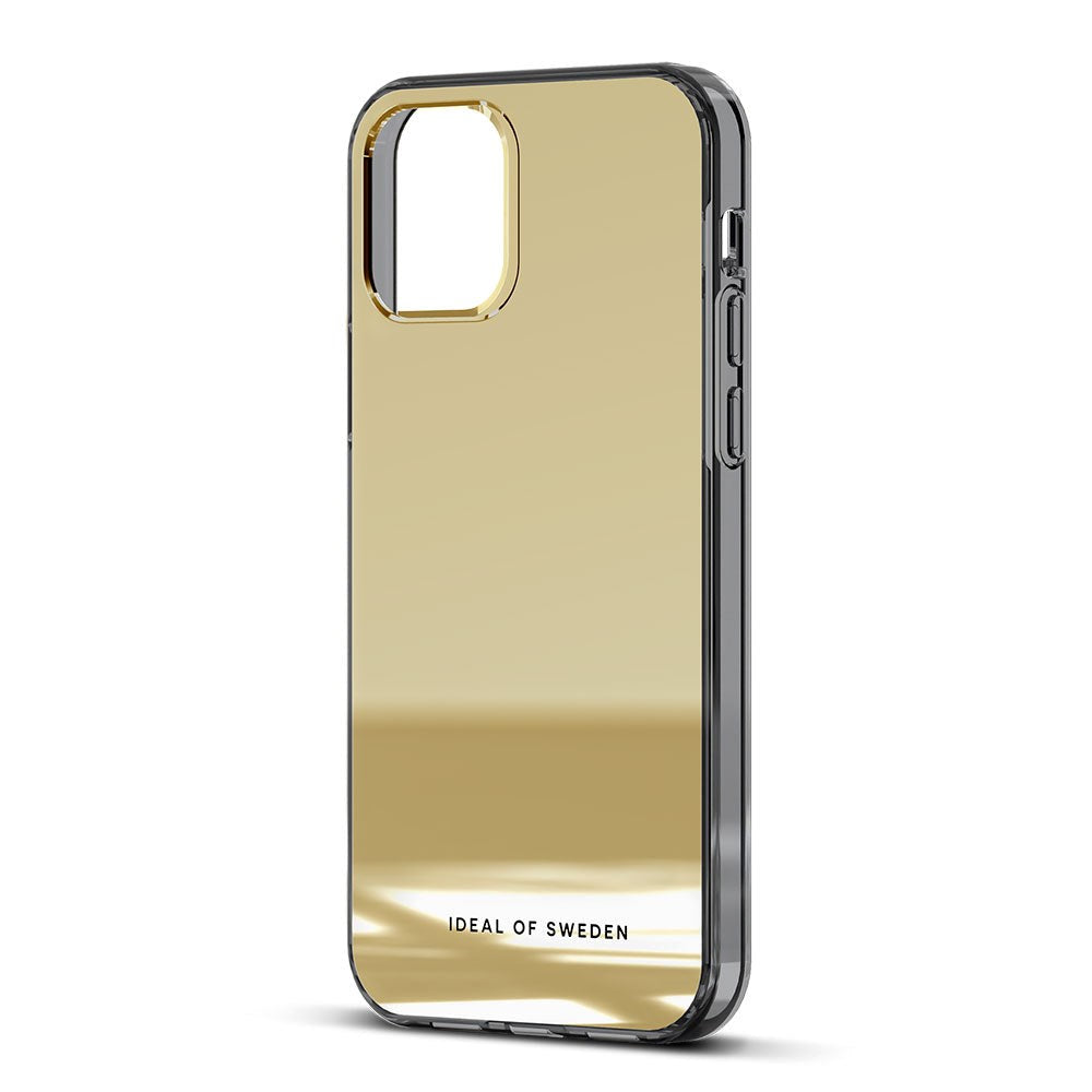 iPhone 12 Pro / 12 iDeal Of Sweden Mirror Cover - Mirror Gold