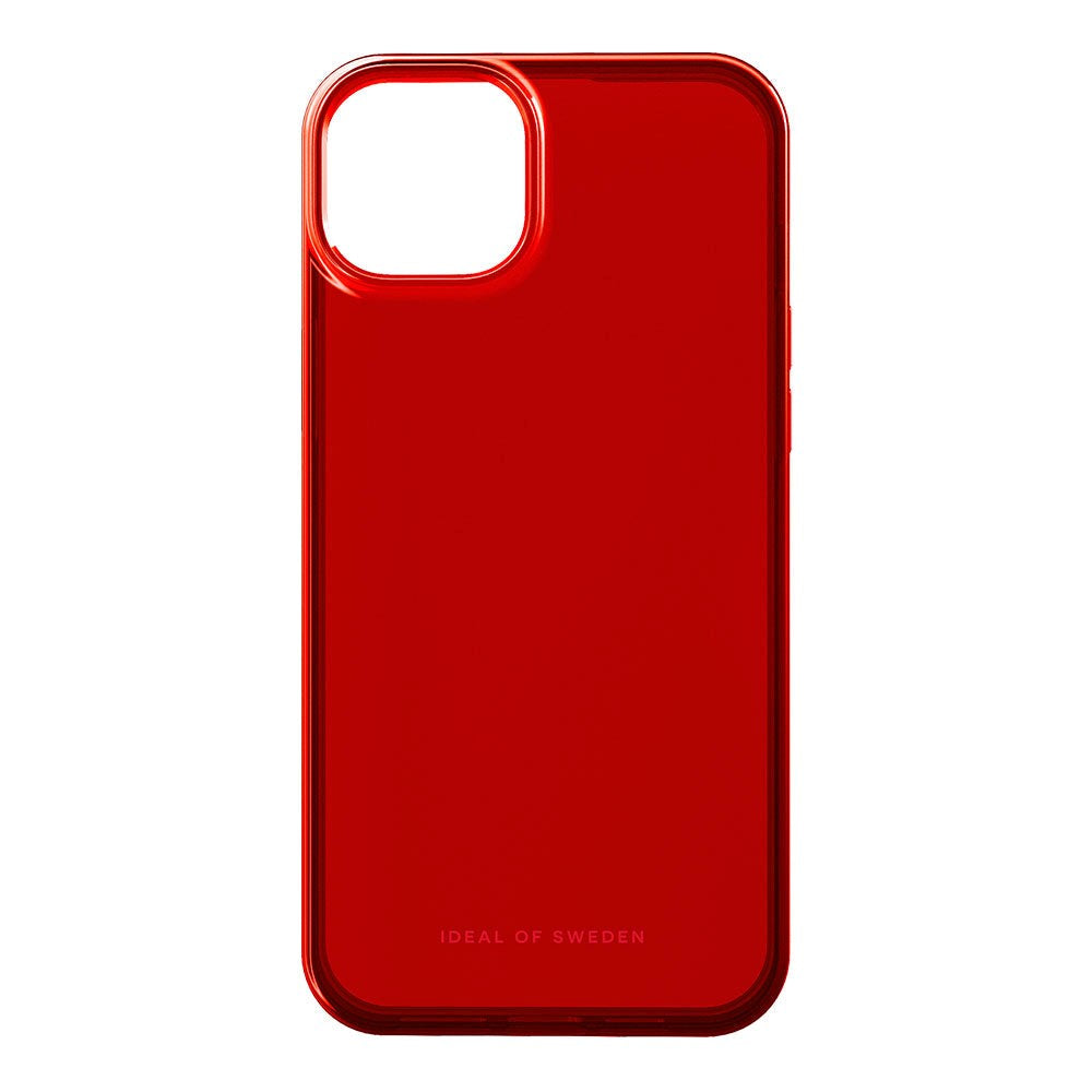 iPhone 15 Plus iDeal Of Sweden Clear Cover - Radiant Red