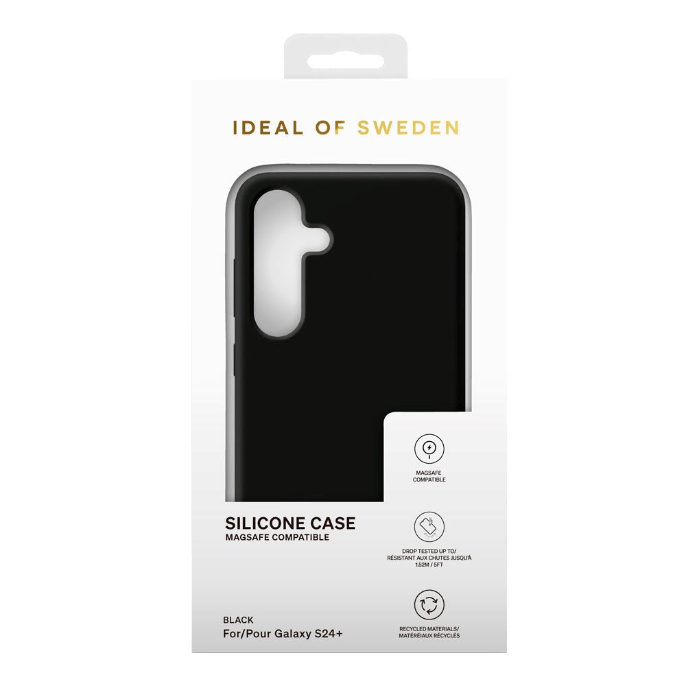 Samsung Galaxy S24+ (Plus) iDeal Of Sweden Silicone Cover - MagSafe Kompatibel - Black