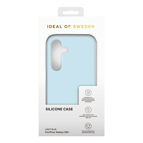 Samsung Galaxy S24 iDeal Of Sweden Silicone Cover - Light Blue