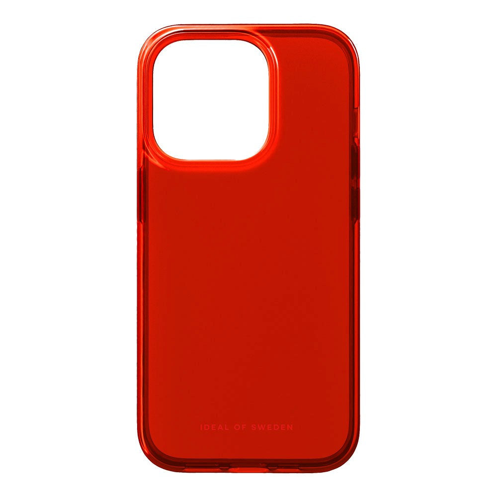 iPhone 14 Pro Ideal Of Sweden Clear Cover - Radiant Red