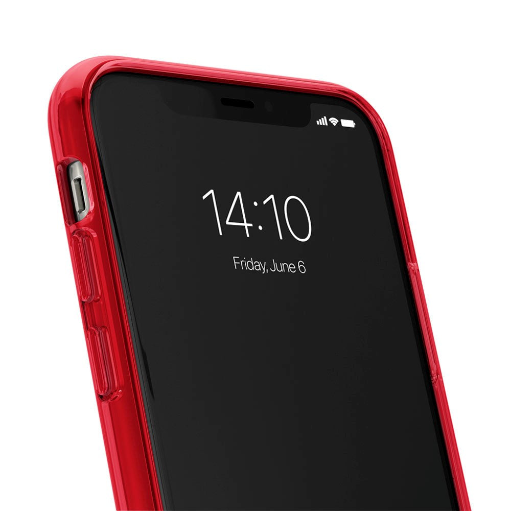 iPhone 12 / 12 Pro Ideal Of Sweden Clear Cover - Radiant Red