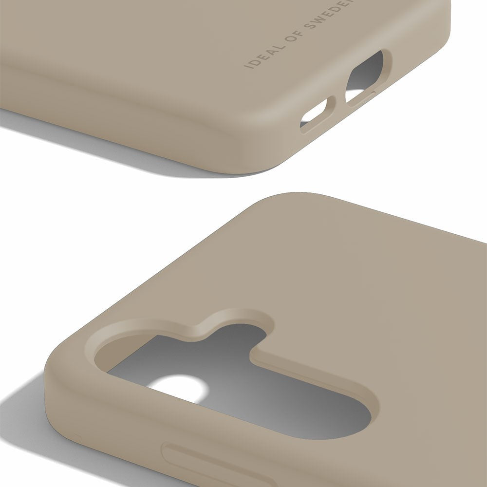 Samsung Galaxy S24 / S25 iDeal Of Sweden Silicone Cover - MagSafe Kompatibel - Beige