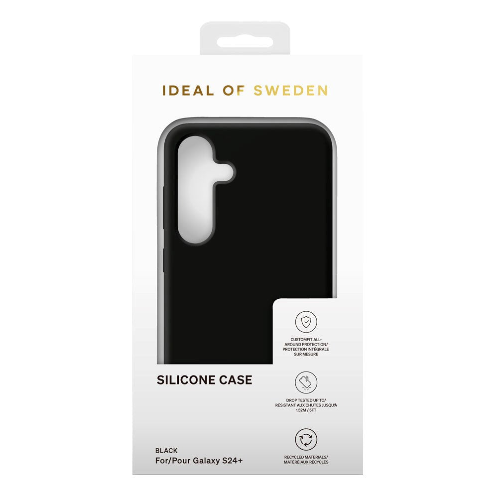 Samsung Galaxy S24+ (Plus) iDeal Of Sweden Silicone Cover - Black