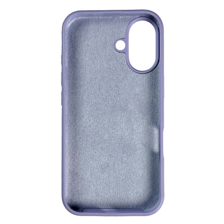 Nudient iPhone 16 Base Silicone Mobil Cover - Soft Purple