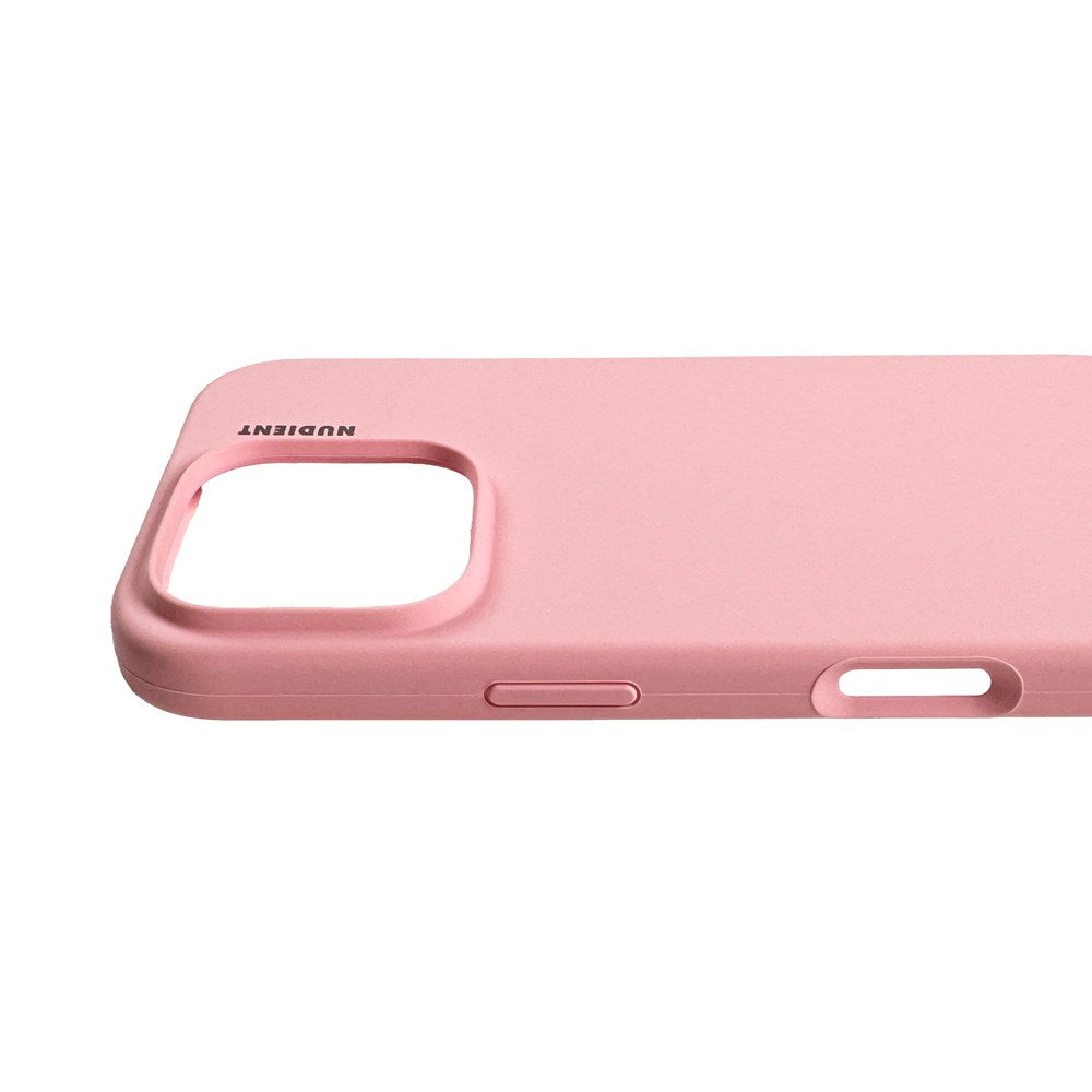Nudient iPhone 16 Pro Base Silicone Mobil Cover - Baby Pink