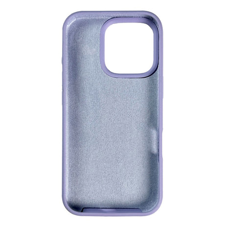 Nudient iPhone 16 Pro Base Silicone Mobil Cover - Soft Purple