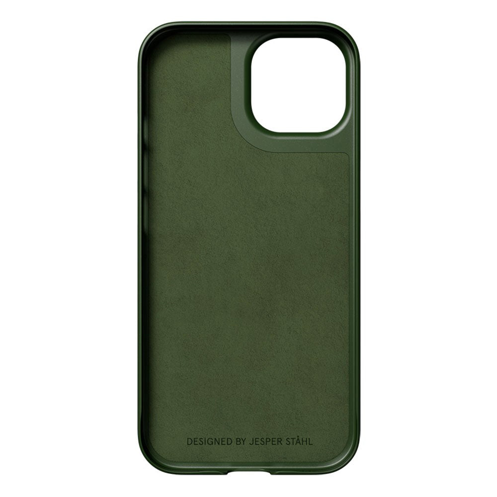 Nudient iPhone 15 Thin Case Bagside Cover - MagSafe Kompatibel - Pine Green