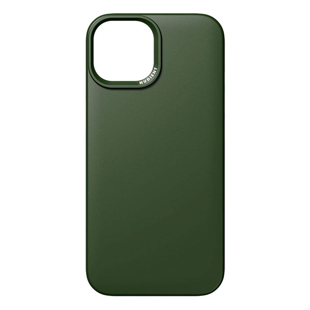 Nudient iPhone 15 Thin Case Bagside Cover - MagSafe Kompatibel - Pine Green