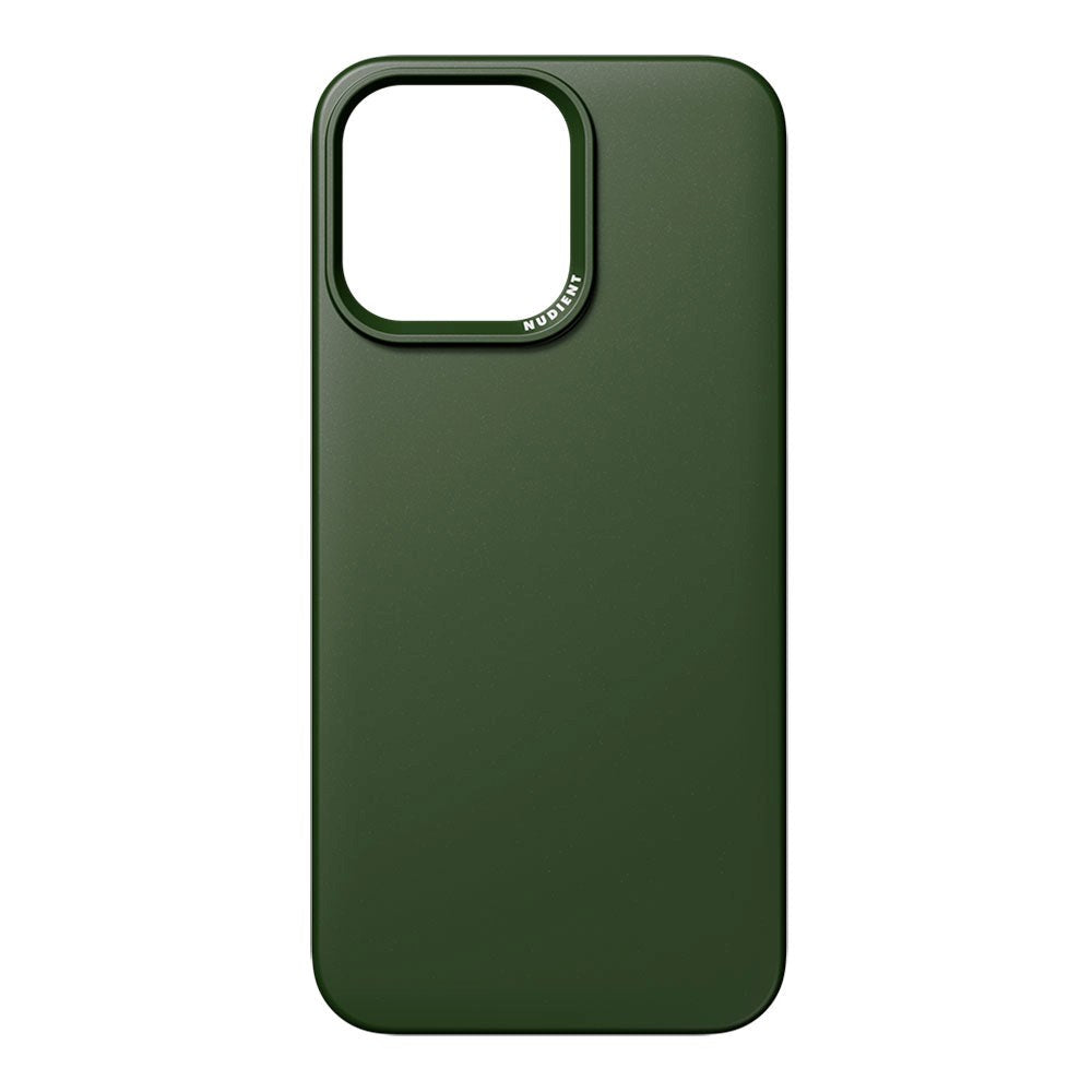Nudient iPhone 15 Pro Max Thin Case Bagside Cover - MagSafe Kompatibel - Pine Green