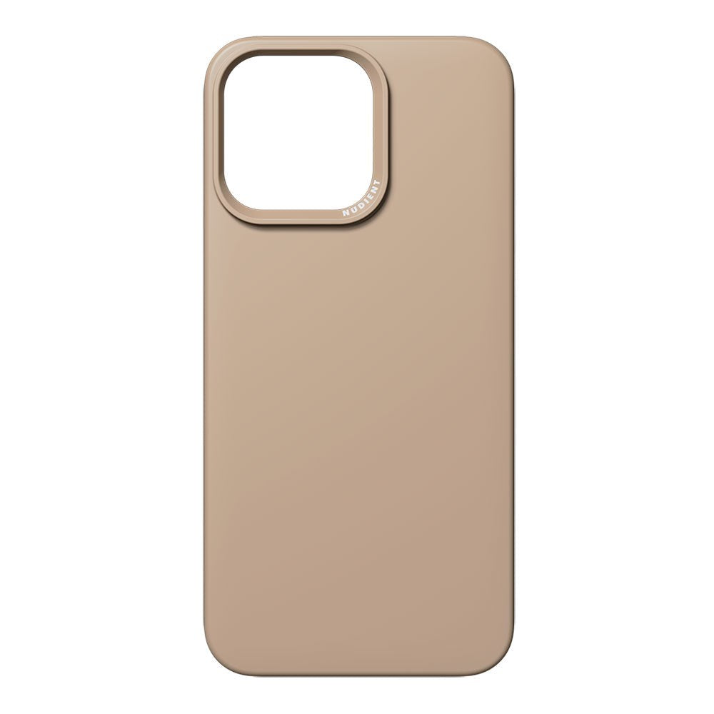 Nudient iPhone 15 Pro Max Thin Case Bagside Cover - MagSafe Kompatibel - Clay Beige