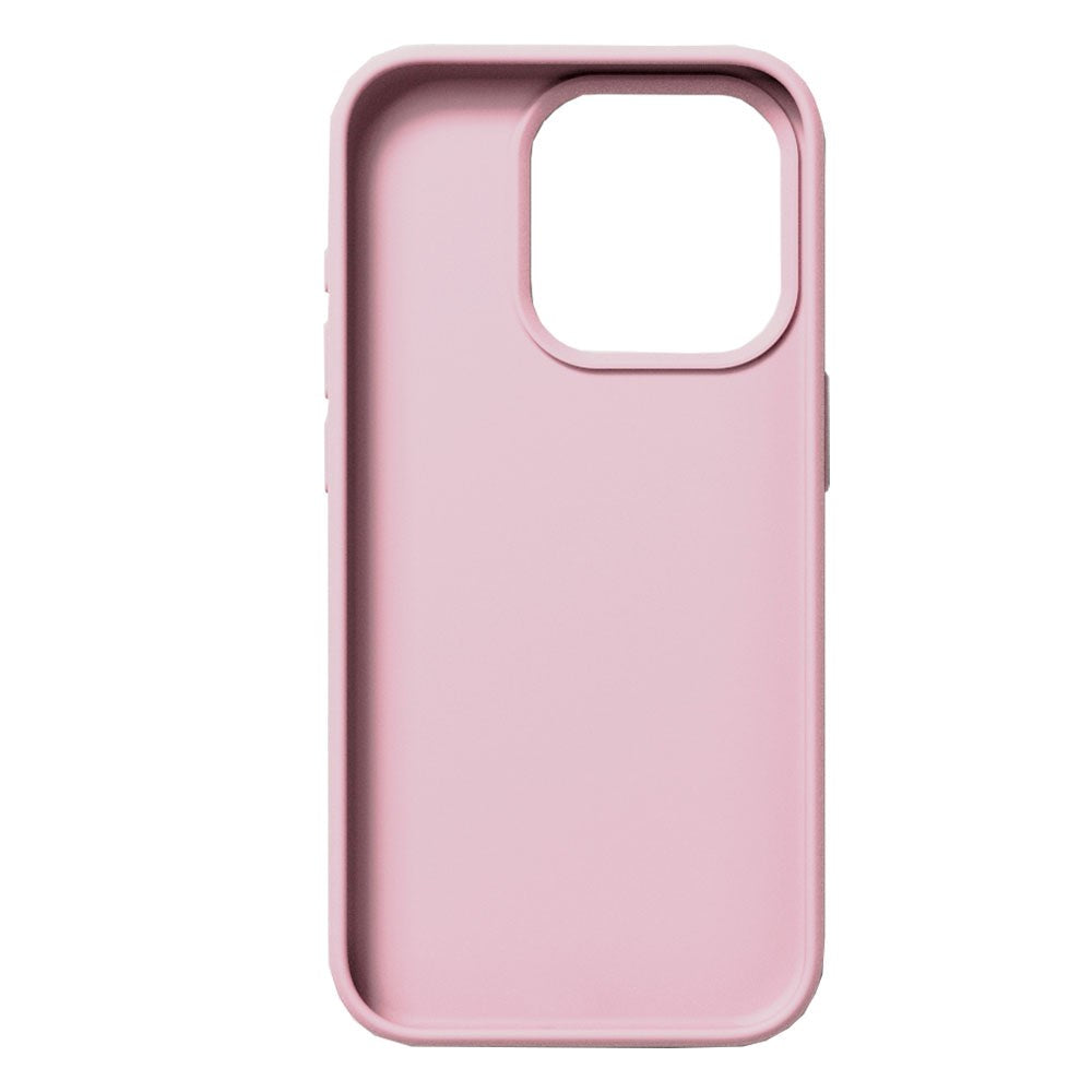 Nudient iPhone 15 Pro Base Silicone Mobil Cover - Baby Pink