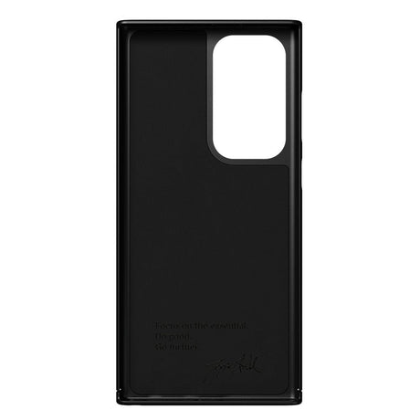 Nudient Thin Case Samsung Galaxy S23 Ultra Bagside Cover - Ink Black