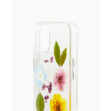 iPhone 15 iDeal Of Sweden Clear Cover - Summer Blossom