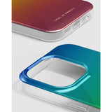 iPhone 15 Pro iDeal Of Sweden Mirror Cover - Rainbow