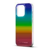 iPhone 15 Pro iDeal Of Sweden Mirror Cover - Rainbow