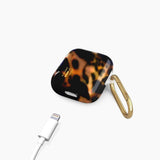 AirPods (1. & 2. Gen.) iDeal of Sweden Clear Case m. Karabinhage - Tortoise