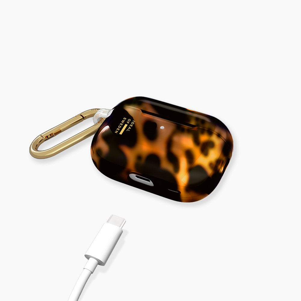 AirPods Pro (1. & 2. Gen.) iDeal of Sweden Clear Case m. Karabinhage - Tortoise
