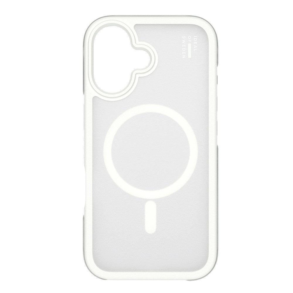 iDeal Of Sweden iPhone 16 Ideal Bumper Cover - MagSafe Kompatibel - Cloudy White