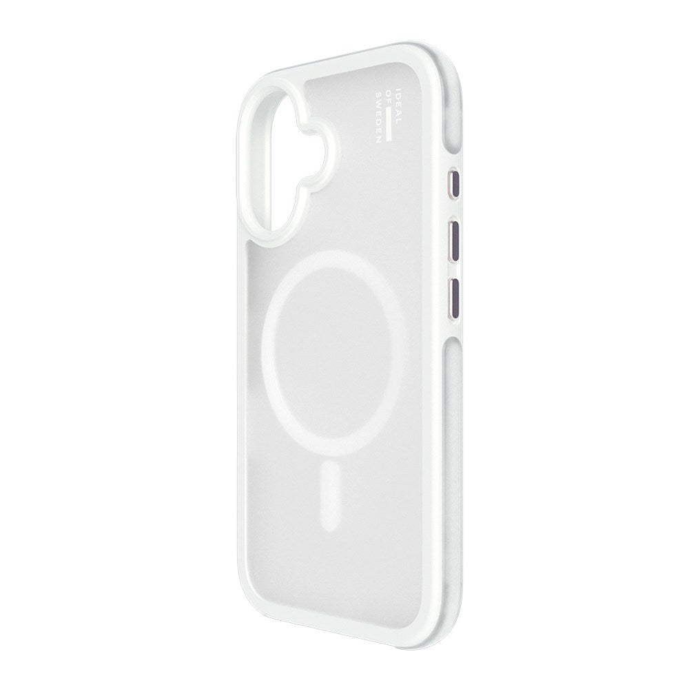 iDeal Of Sweden iPhone 16 Ideal Bumper Cover - MagSafe Kompatibel - Cloudy White