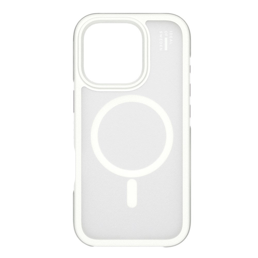 iDeal Of Sweden iPhone 16 Pro Ideal Bumper Cover - MagSafe Kompatibel - Cloudy White