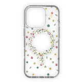 iPhone 16 Pro iDeal Of Sweden Clear Cover - MagSafe Kompatibel - Petite Floral