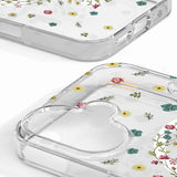 iPhone 16 Plus iDeal Of Sweden Clear Cover - MagSafe Kompatibel - Petite Floral