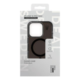 iPhone 16 Pro Max iDeal Of Sweden Clear Cover - MagSafe Kompatibel - Tinted Black