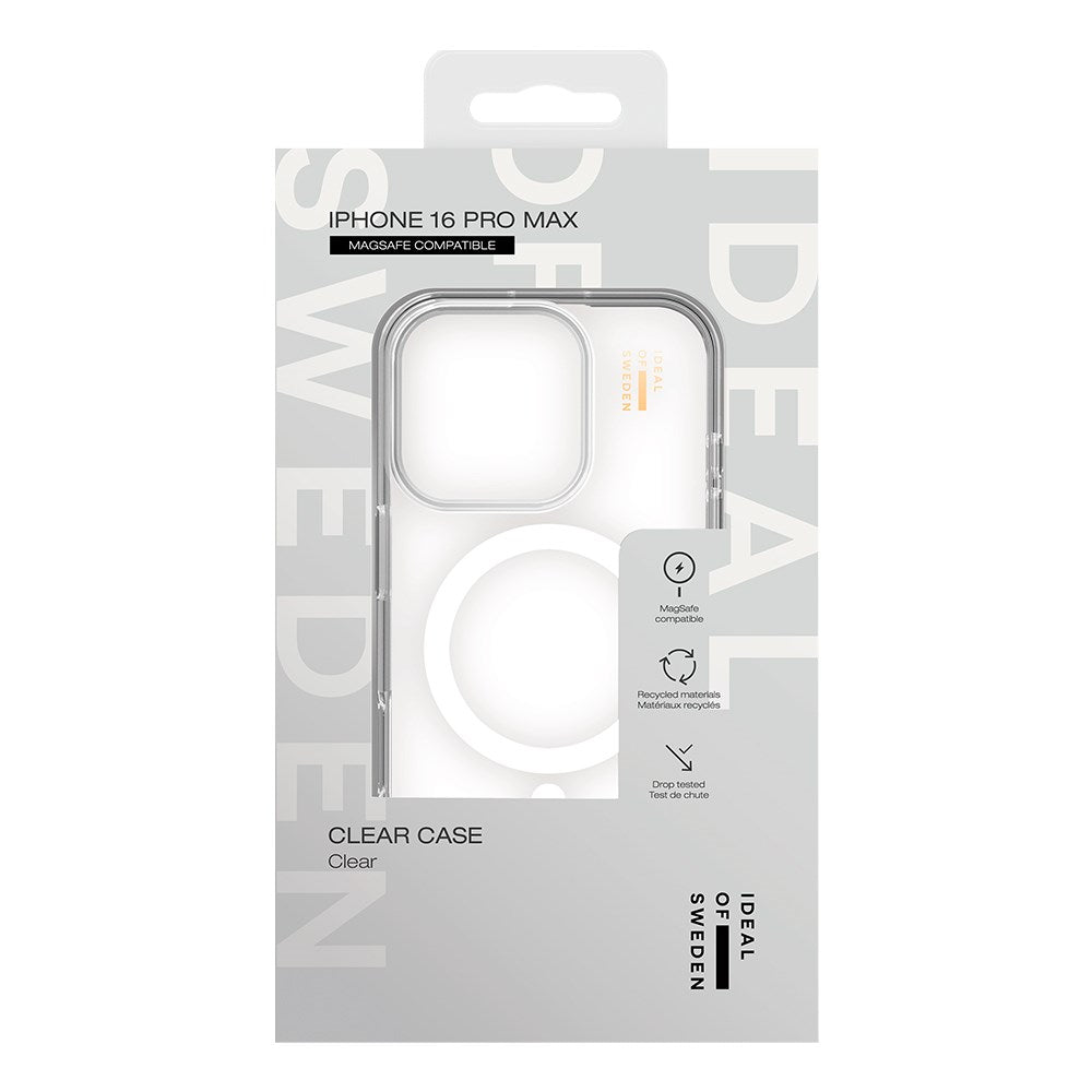 iPhone 16 Pro Max iDeal Of Sweden Clear Cover - MagSafe Kompatibel - Clear