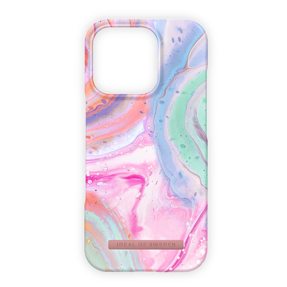 iPhone 16 Pro iDeal Of Sweden Fashion Cover - Pastel Marble