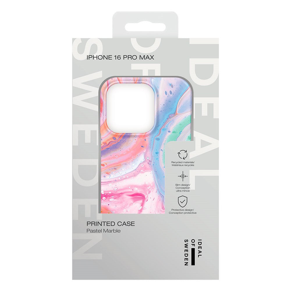 iPhone 16 Pro Max iDeal Of Sweden Fashion Cover - Pastel Marble