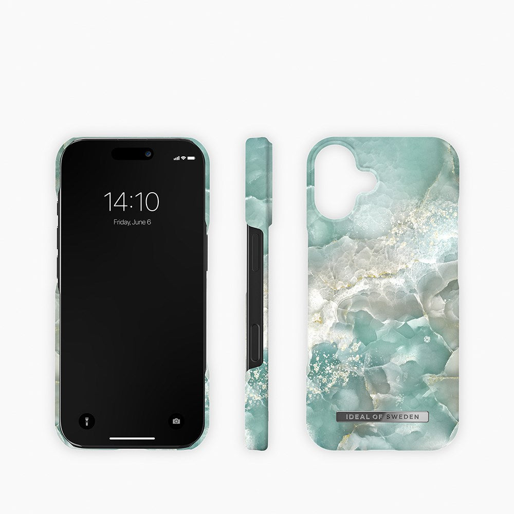 iDeal Of Sweden Fashion Cover til iPhone 16 - MagSafe Kompatibelt - Azura Marble