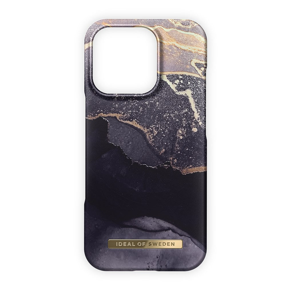 iDeal Of Sweden Fashion Cover til iPhone 16 Pro - MagSafe Kompatibelt - Golden Twilight Marble