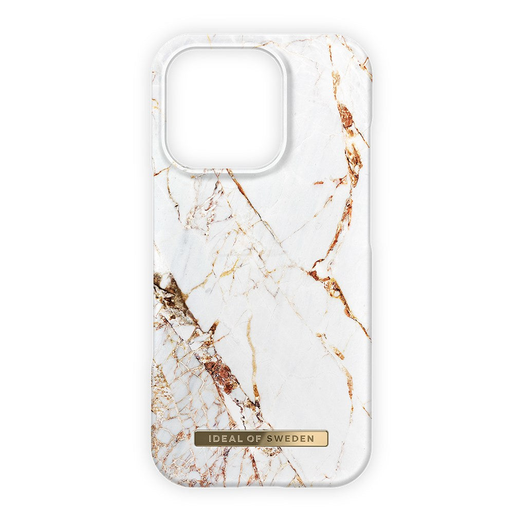 iDeal Of Sweden Fashion Cover til iPhone 16 Pro - MagSafe Kompatibelt - Carrara Gold
