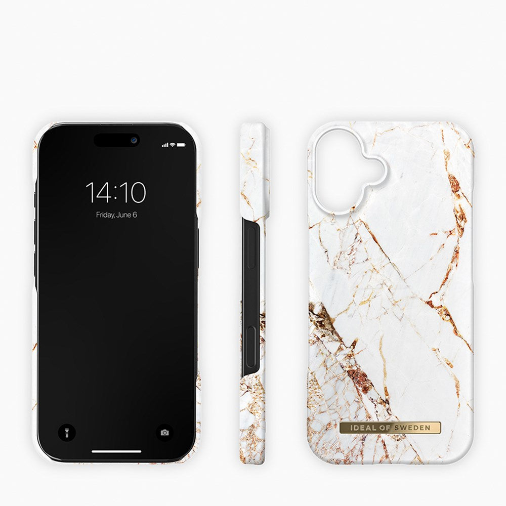 iDeal Of Sweden Fashion Cover til iPhone 16 Plus - MagSafe Kompatibelt - Pastel Marble