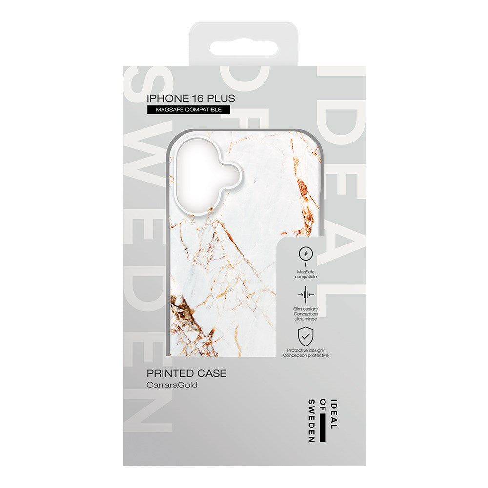 iDeal Of Sweden Fashion Cover til iPhone 16 Plus - MagSafe Kompatibelt - Pastel Marble