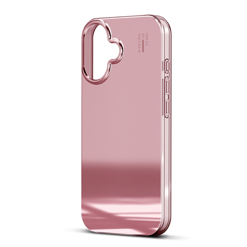iDeal Of Sweden Mirror Cover til iPhone 16 - Mirror Rose Pink