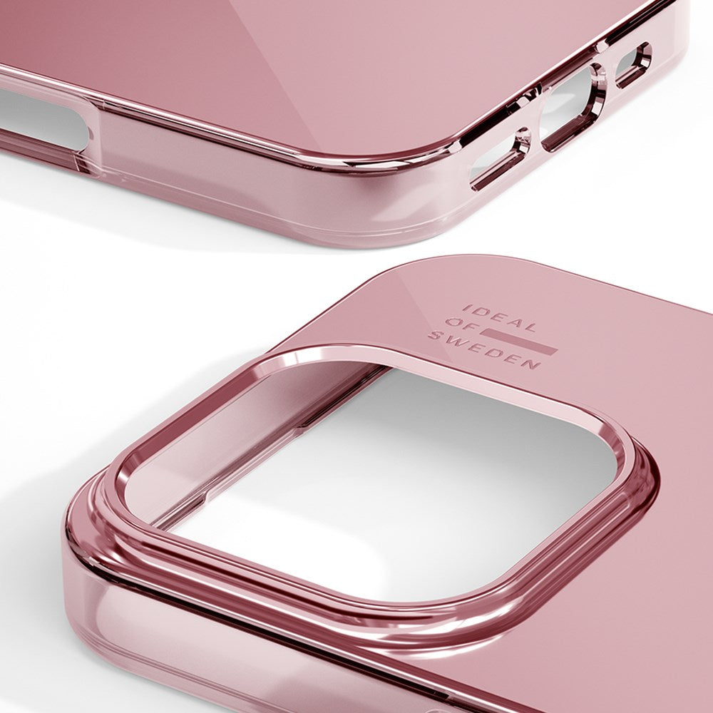 iDeal Of Sweden Mirror Cover til iPhone 16 Pro - Mirror Rose Pink