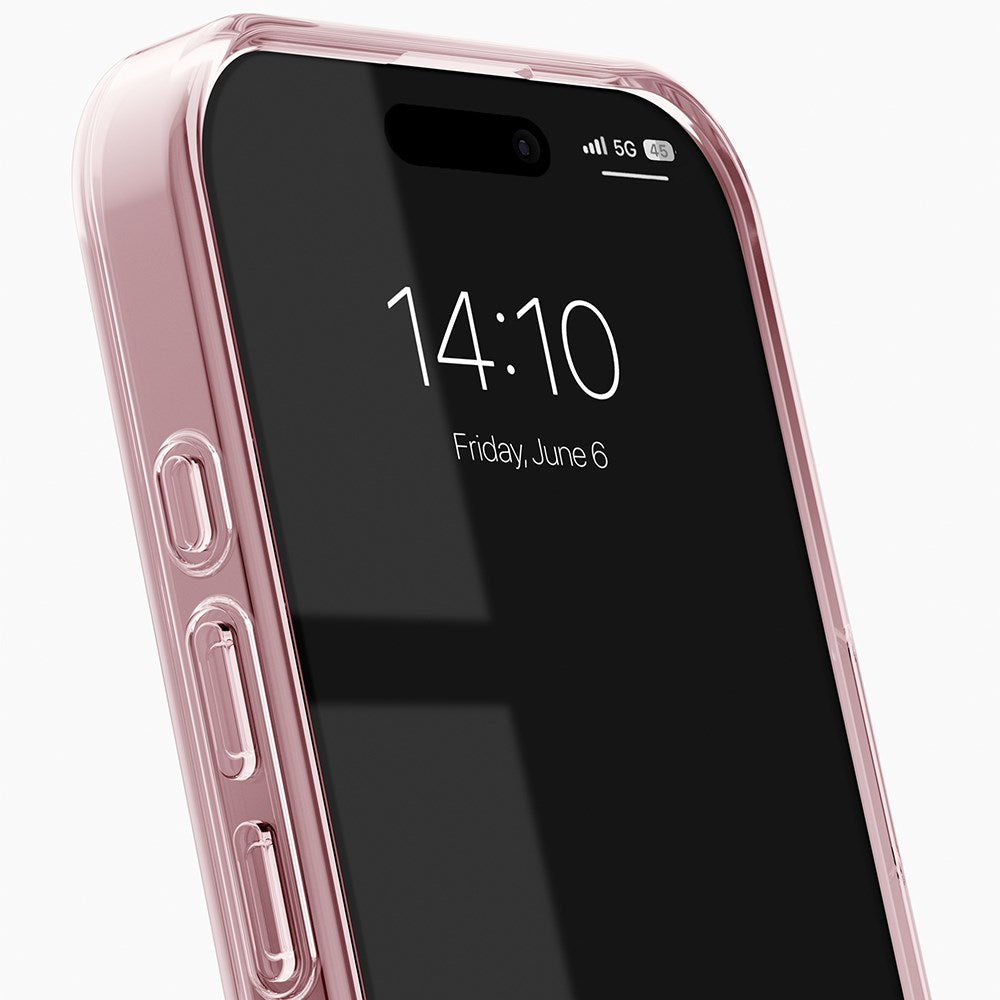 iDeal Of Sweden Mirror Cover til iPhone 16 Pro - Mirror Rose Pink