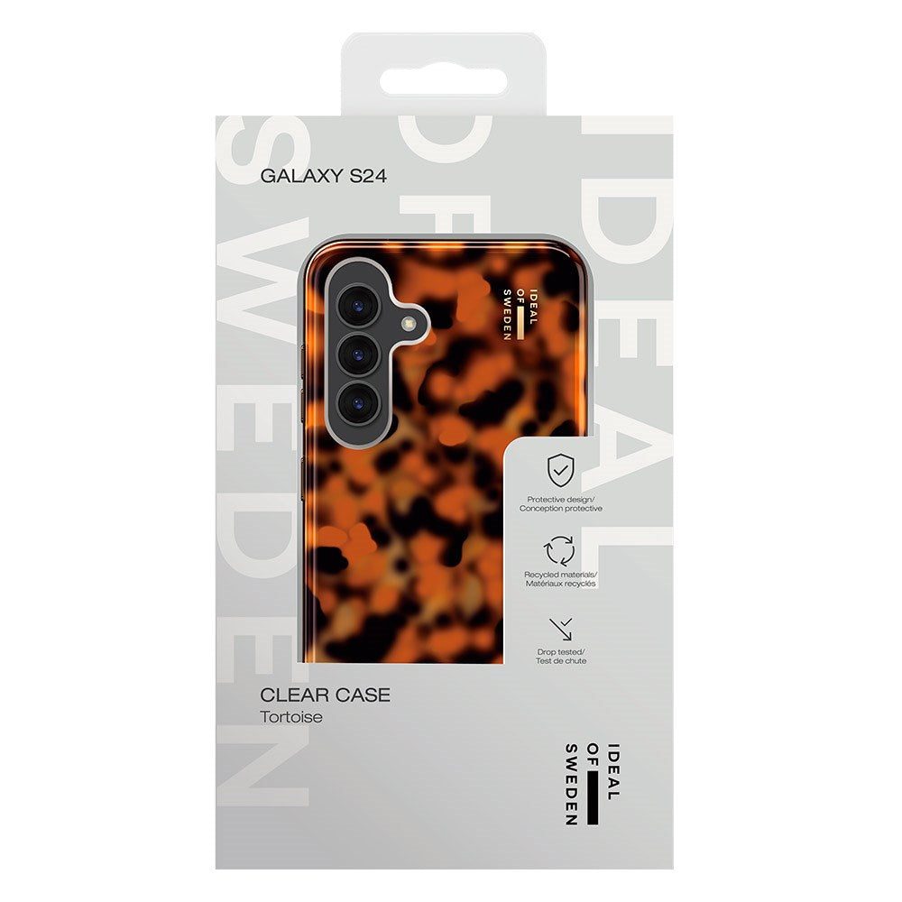 iDeal Of Sweden Samsung Galaxy S24 Clear Cover - Tortoise