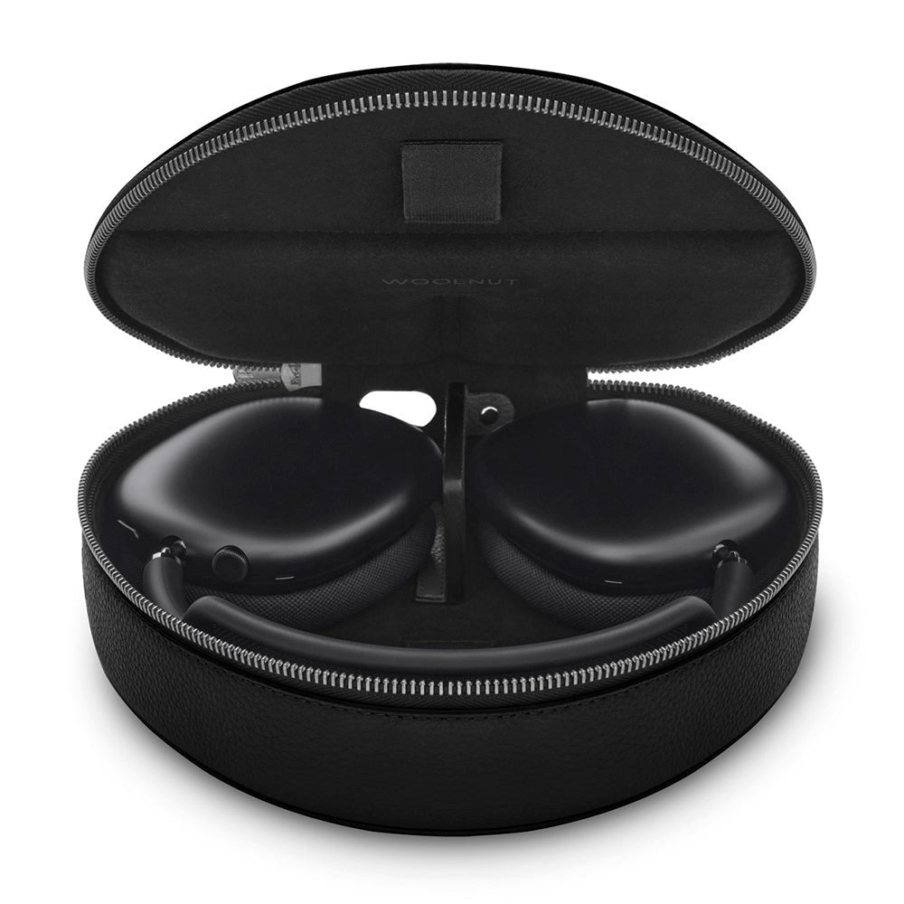 Woolnut AirPods Max Læder Case - Sort