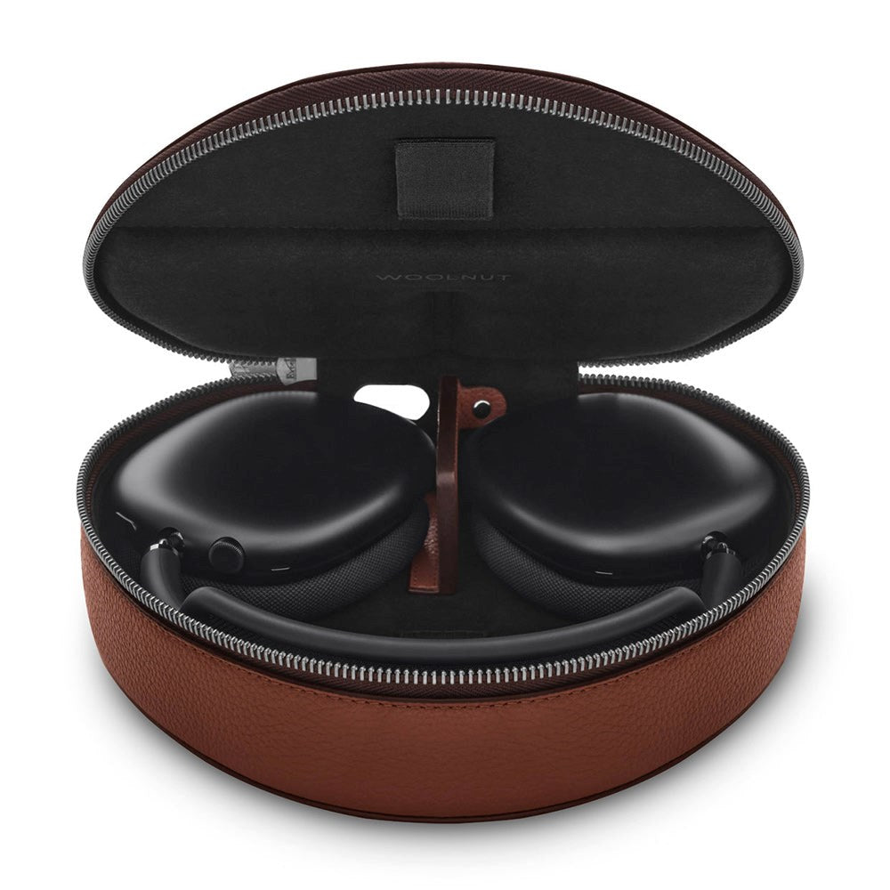 Woolnut AirPods Max Læder Case - Brun