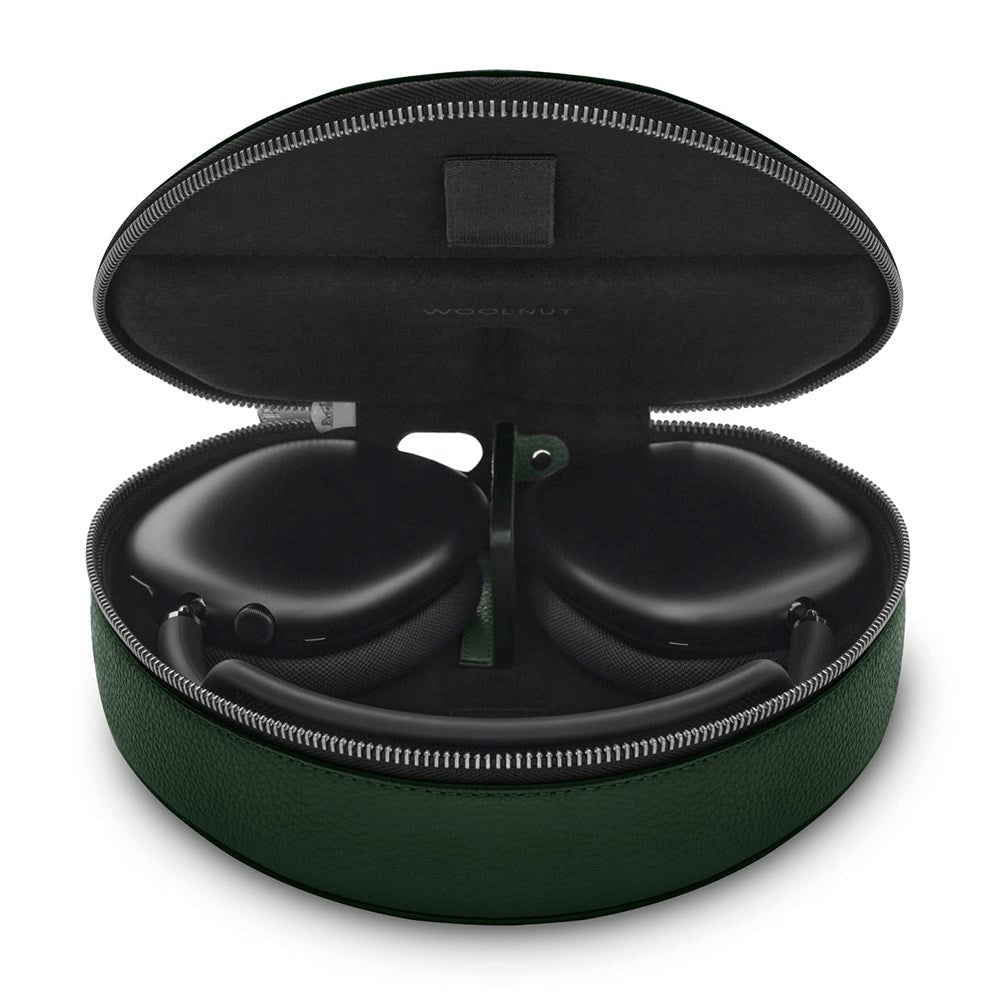 Woolnut AirPods Max Læder Case - Grøn