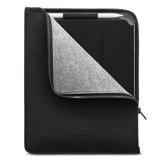 Woolnut PU Læder Folio iPad / Tablet Sleeve (295 x 230mm) - Sort