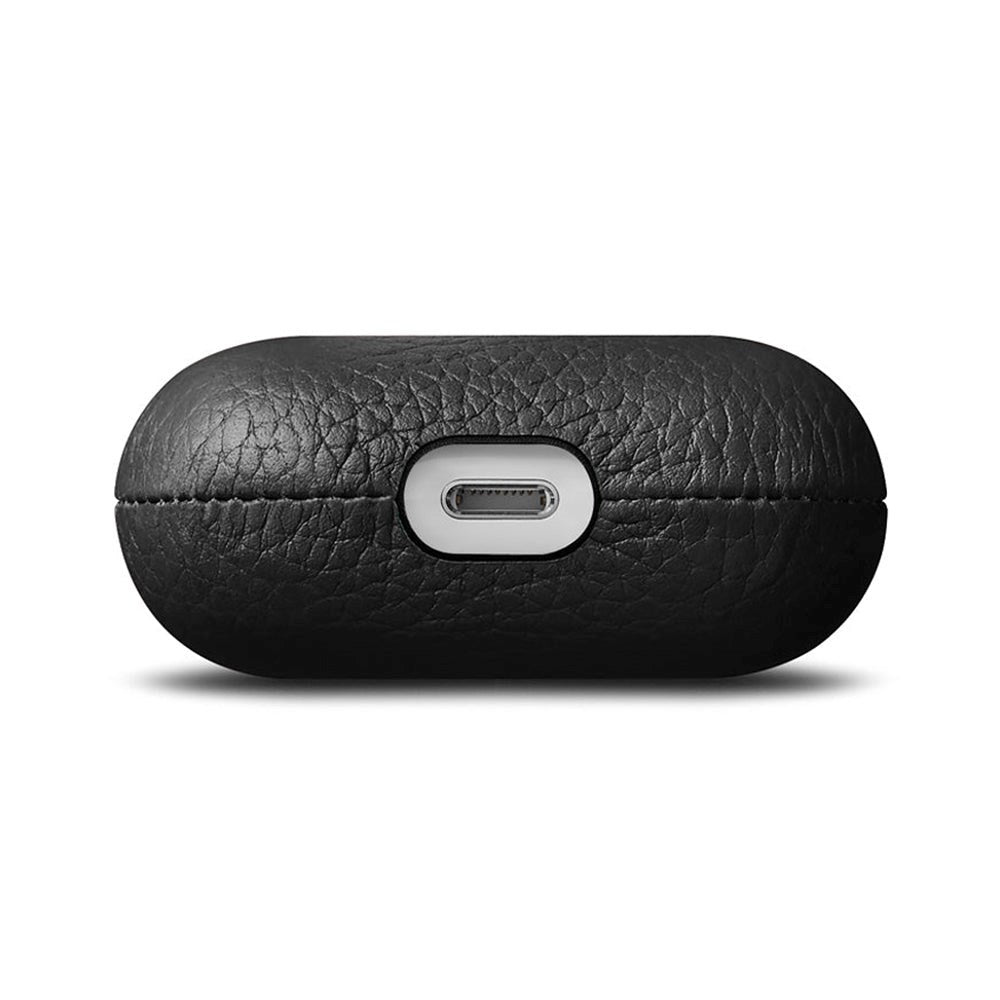 Woolnut AirPods (3. gen.) Læder Case - Sort