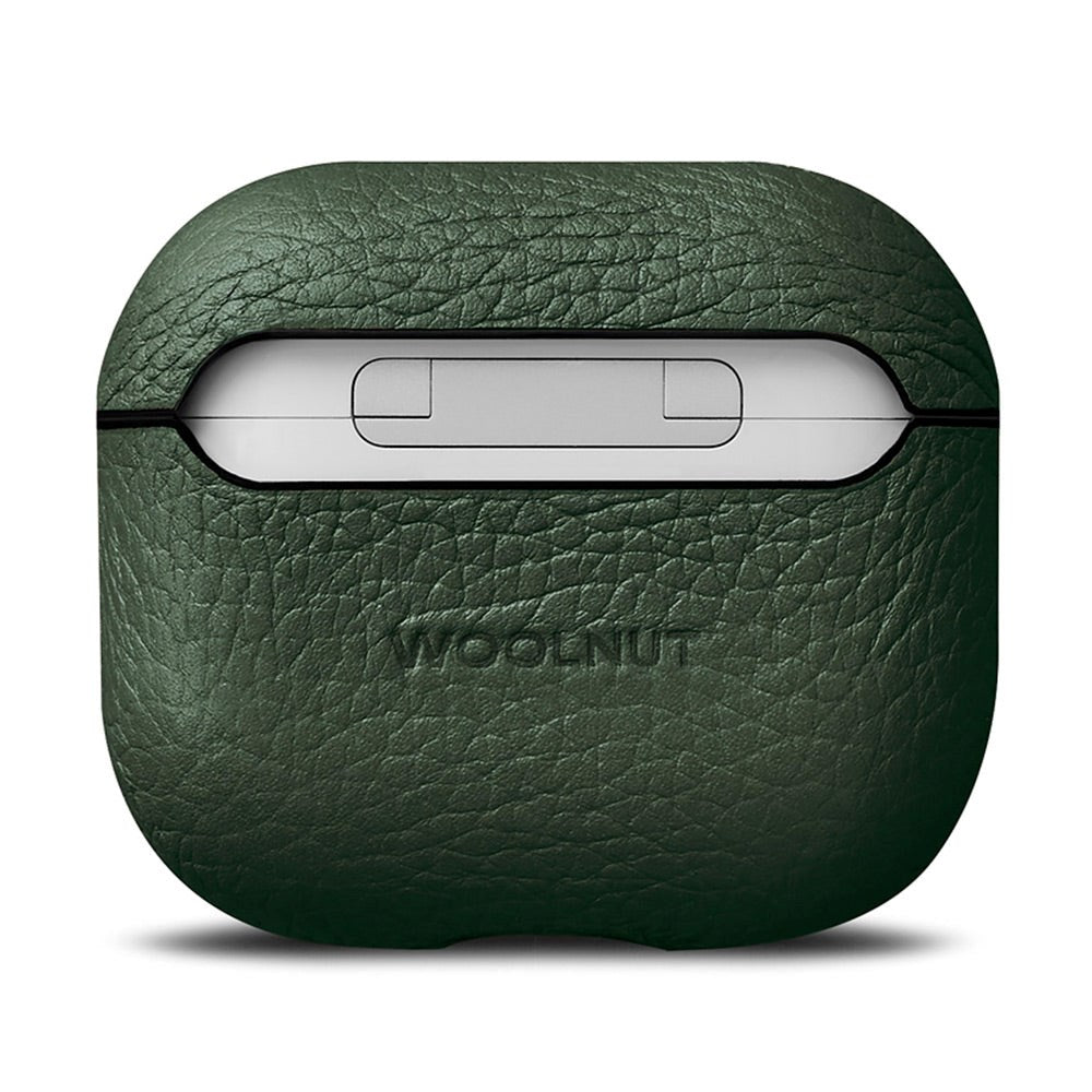 Woolnut AirPods (3. gen.) Læder Case - Grøn