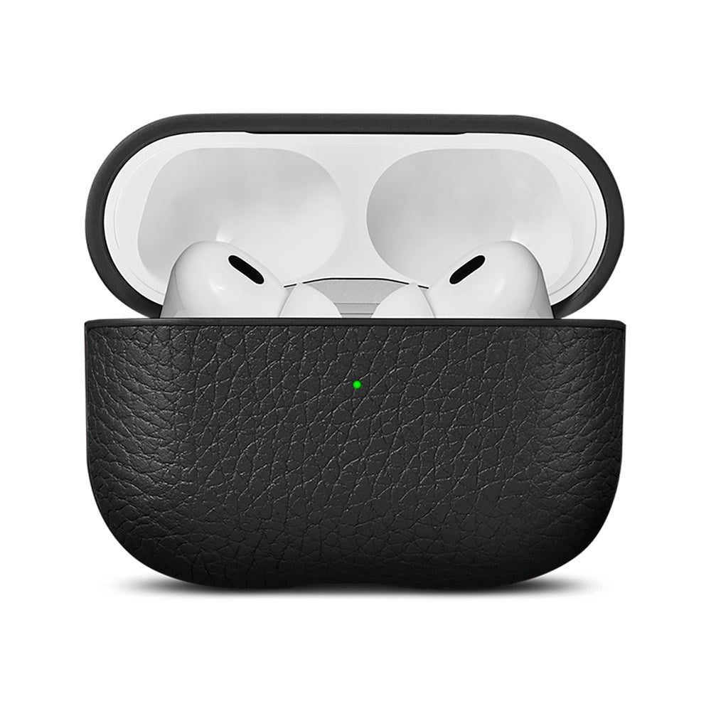 Woolnut AirPods Pro (2. gen.) Læder Case - Sort